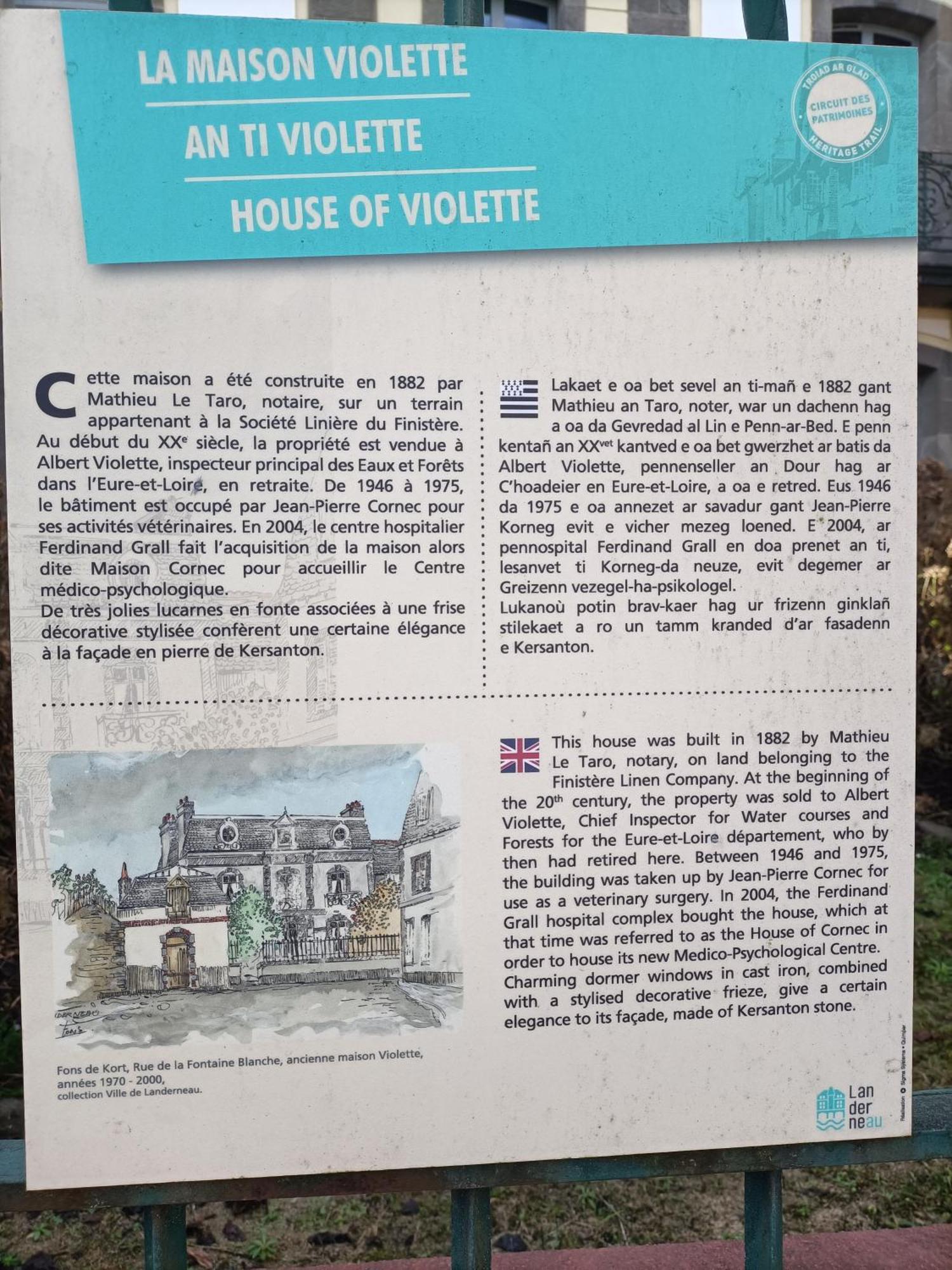 Maison Au Calme, Proche Du Centre De * Landerneau